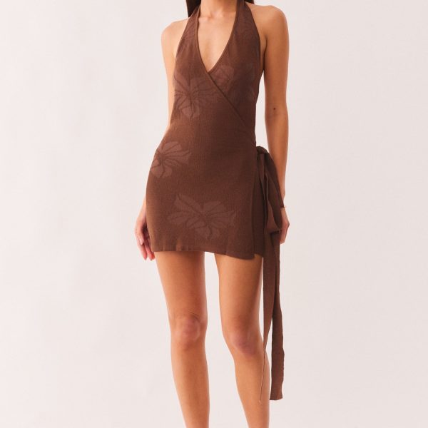 TAHITI WRAP MINI DRESS - Image 3